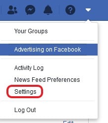 Facebook Settings